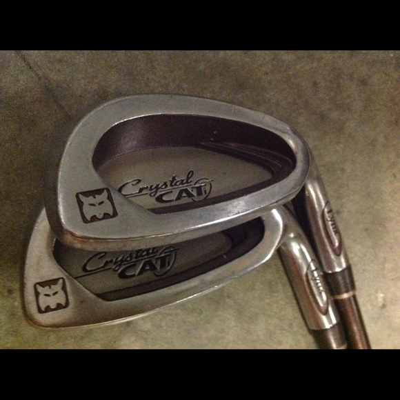 Other Crystal Cat Lynx Golf Club Number 5 And 8 Poshmark